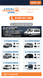 Mobile Screenshot of minibushirebasildon.com